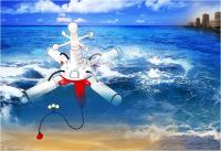 波浪能海洋能源发电系统